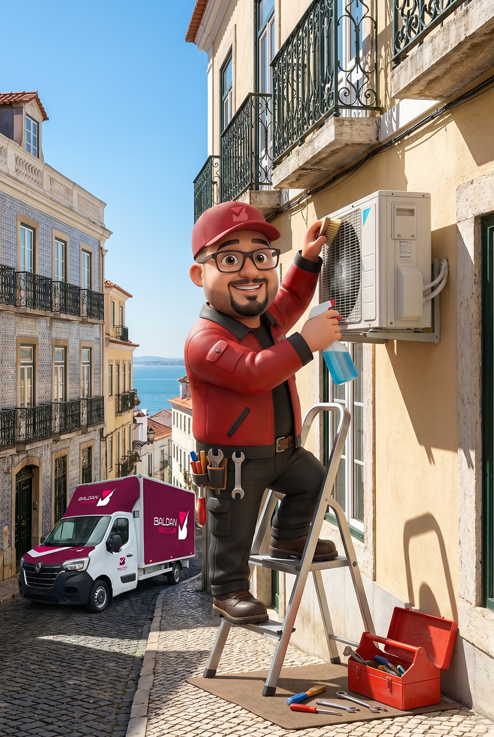 Técnico Baldan Resolve a fazer manutenção de ar condicionado